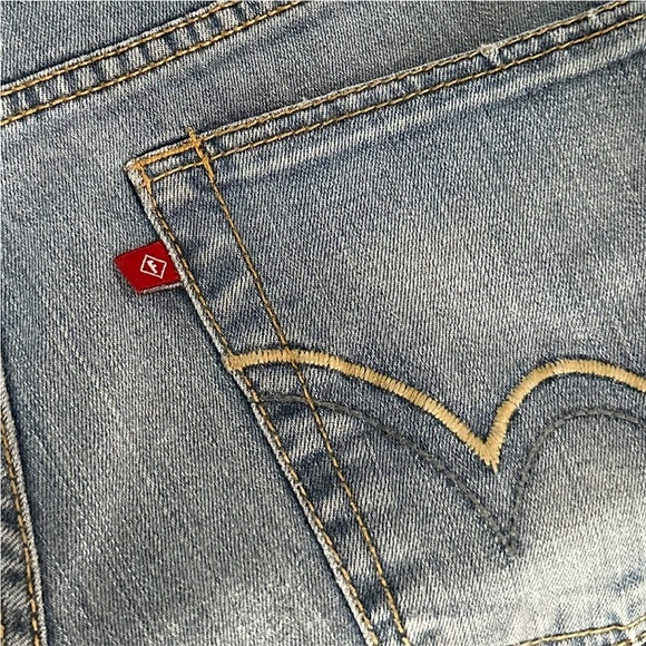 πποΈ ARITZIA Denim Forum Straight Leg Jeans | Blue Gray Mid Rise | US Size 30 - Picture 4 of 5